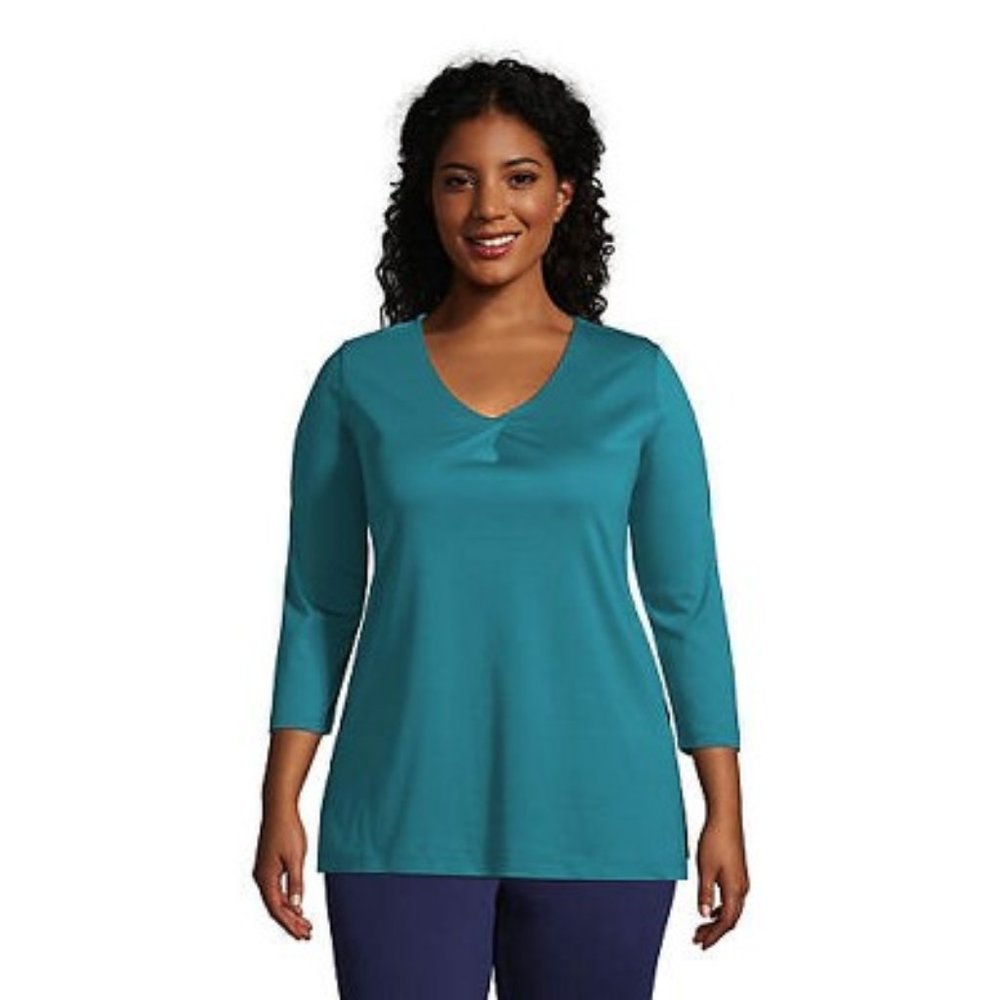 LANDS END Supima Micro Modal Tunic NIP